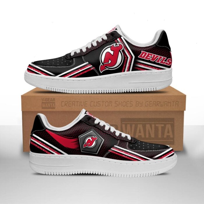 New Jersey Devils Air Sneakers Custom Fan Gift