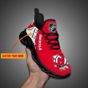 New Jersey Devils Personalized NHL Max Soul Shoes