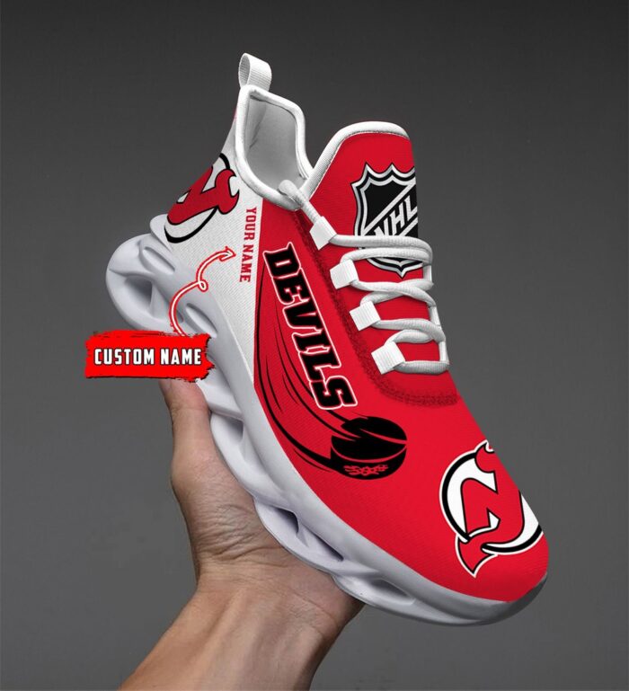 New Jersey Devils Personalized NHL New Max Soul Shoes