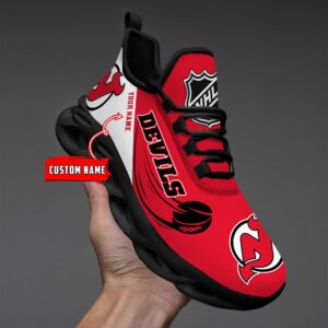 New Jersey Devils Personalized NHL New Max Soul Shoes