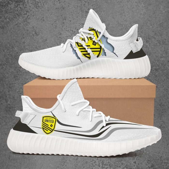 New Mexico United Usl Championship Yeezy White Shoes Sport Sneakers Yeezy Shoes