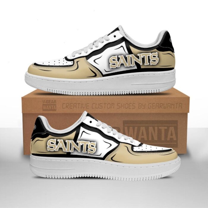 New Orleans Saints Air Sneakers Custom NAF Shoes For Fan