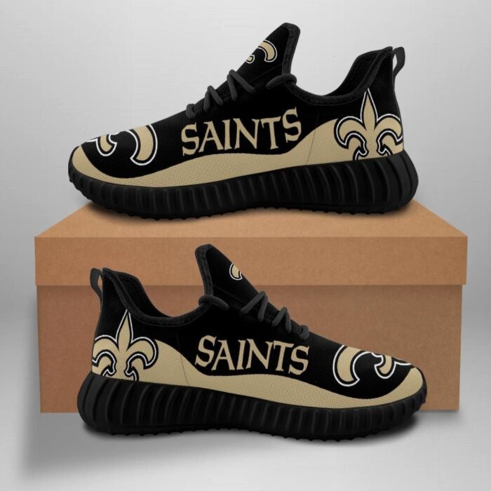 New Orleans Saints Custom Shoes Sport Sneakers Yeezy Boost 27448