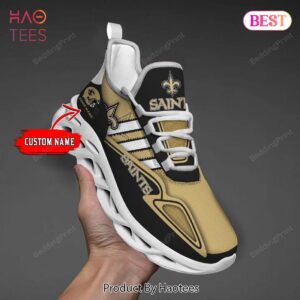 New Orleans Saints Custum Name NFL Max Soul Shoes