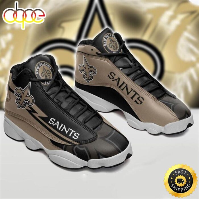 New Orleans Saints NFL Ver 2 Air Jordan 13 Sneaker