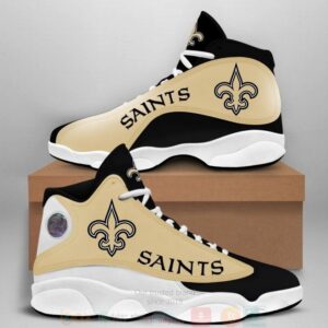 New Orleans Saints Nfl Air Jordan 13 Shoes 4