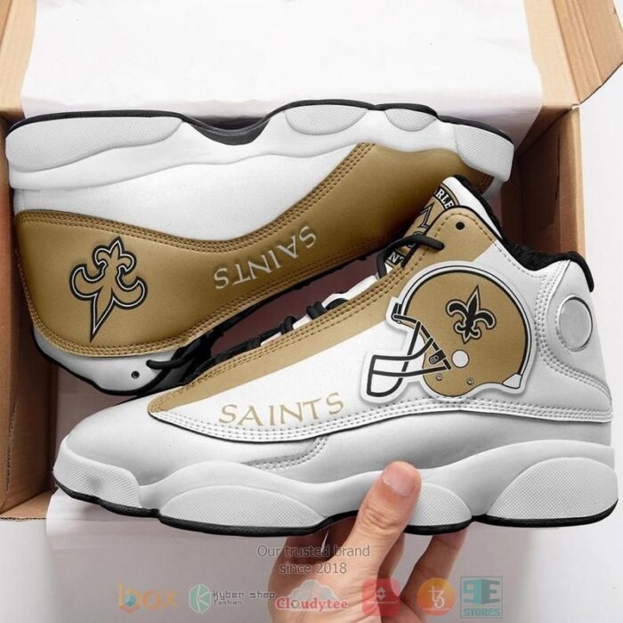 New Orleans Saints Nfl Football Team Air Jordan 13 Shoes