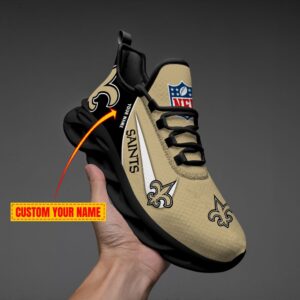 New Orleans Saints Personalized Luxury NFL Max Soul Shoes 281122