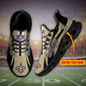 New Orleans Saints Personalized Max Soul Shoes