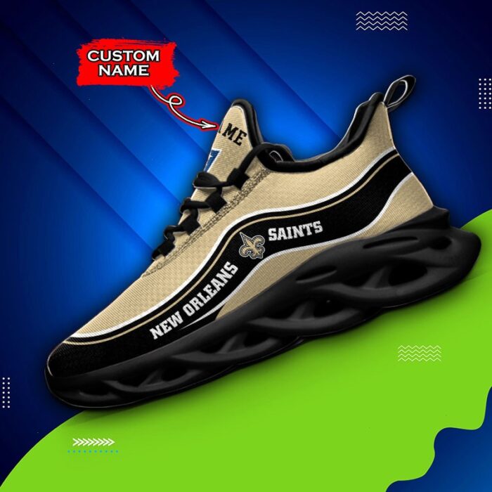 New Orleans Saints Personalized Max Soul Shoes 32 SPA0901046