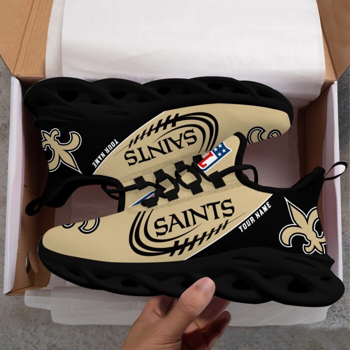 New Orleans Saints Personalized Max Soul Shoes Fan Gift