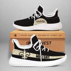 New Orleans Saints Personalized Shoes Custom Yeezy Sneaker For Fan