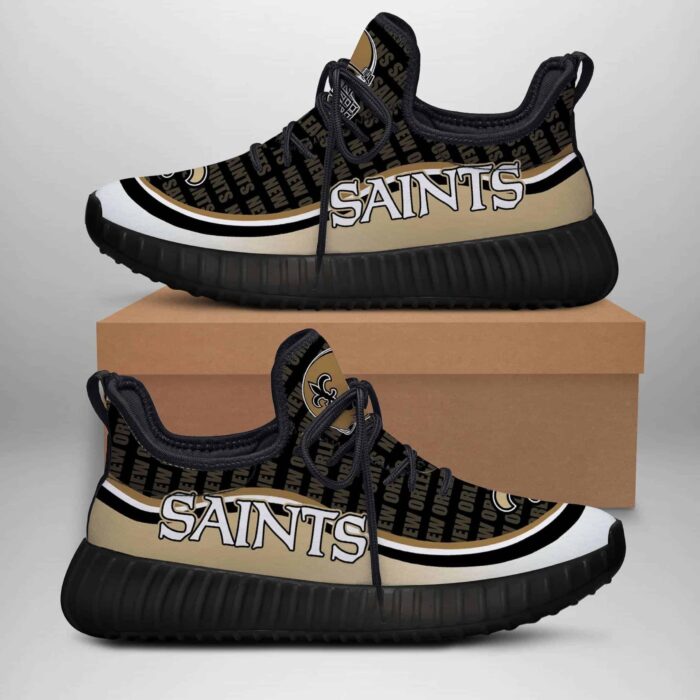 New Orleans Saints Yeezy Shoes Custom Shoes Gift 1