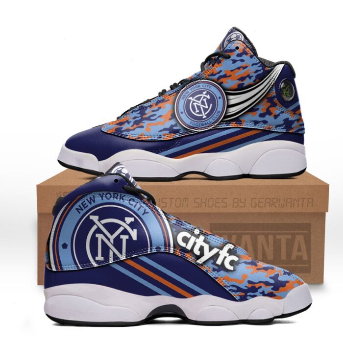 New York City FC Jd 13 Sneakers Custom Shoes