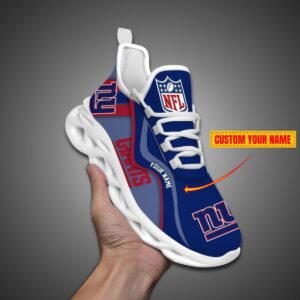 New York Giants NFL Customized Unique Max Soul Shoes