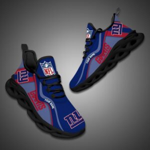 New York Giants NFL Customized Unique Max Soul Shoes