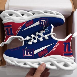 New York Giants Personalized Luxury NFL Max Soul Shoes 281122