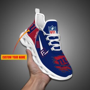 New York Giants Personalized NFL Max Soul Shoes Fan Gift