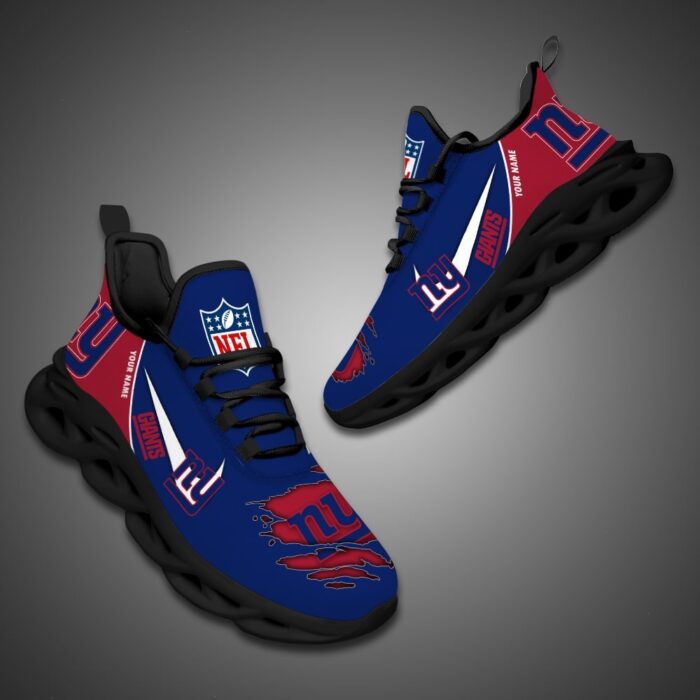 New York Giants Personalized NFL Max Soul Shoes Fan Gift