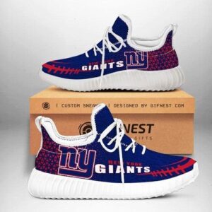 New York Giants Personalized Shoes Custom Yeezy Sneaker For Fan