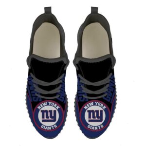 New York Giants Sneakers Big Logo Yeezy Shoes Art 1989