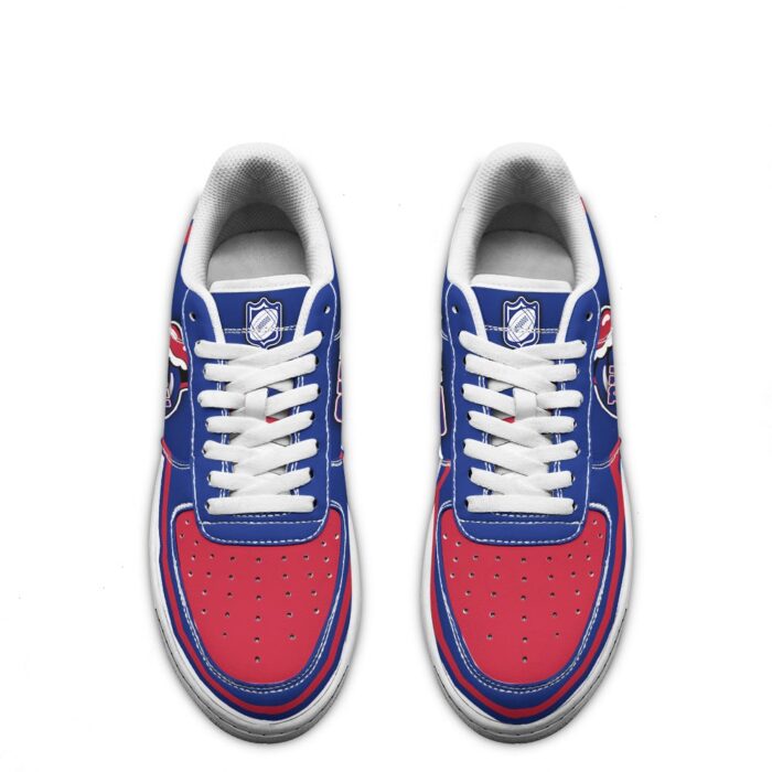 New York Giants Sneakers Custom Force Shoes Sexy Lips For Fans