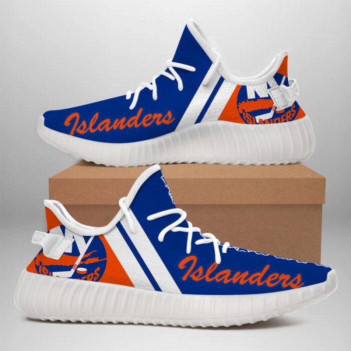 New York Islanders Sneakers Big Logo Yeezy Shoes