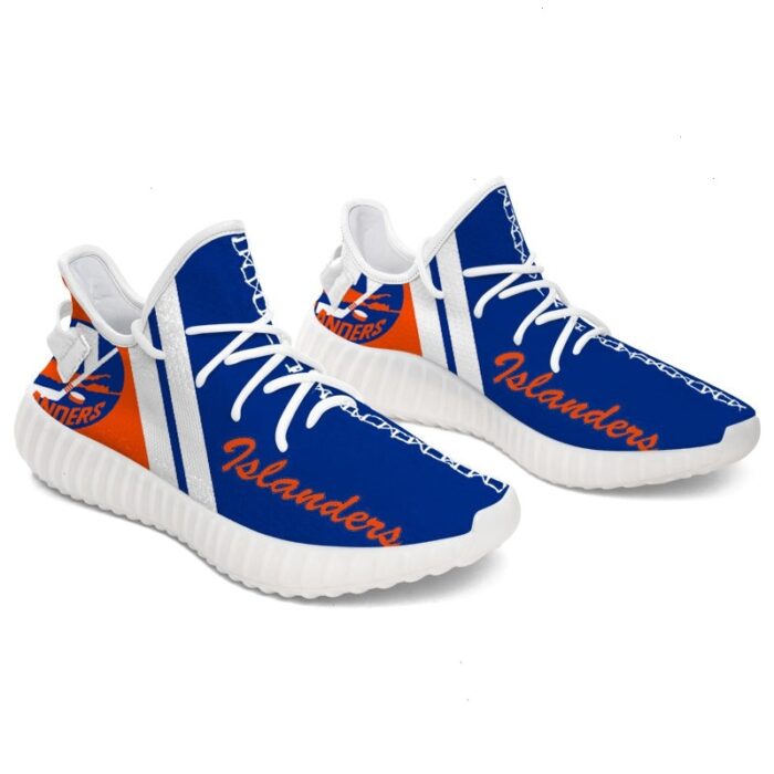 New York Islanders Sneakers Big Logo Yeezy Shoes