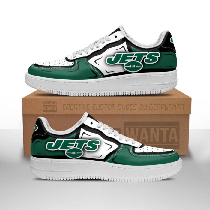 New York Jets Air Sneakers Custom NAF Shoes For Fan