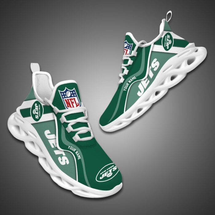 New York Jets NFL Customized Unique Max Soul Shoes