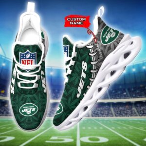 New York Jets Personalized Max Soul Shoes for Fan