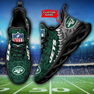 New York Jets Personalized Max Soul Shoes for Fan