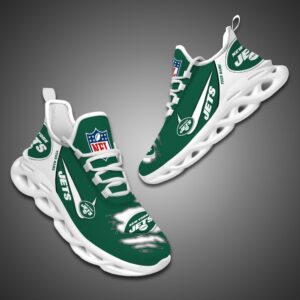 New York Jets Personalized Max Soul Shoes for NFL Fan