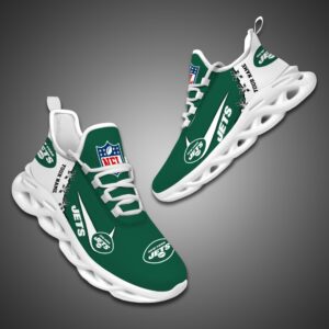 New York Jets Personalized NFL Max Soul Shoes for Fan