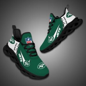 New York Jets Personalized NFL Max Soul Shoes for Fan