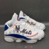 New York Mets Mlb White Air Jordan 13 Shoes