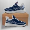 New York Yankees Custom Shoes Sport Sneakers Baseball Yeezy Boost 60443