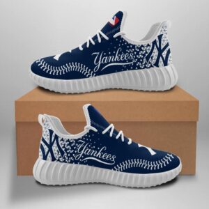 New York Yankees Custom Shoes Sport Sneakers Baseball Yeezy Boost 60443 Yeezy Shoes