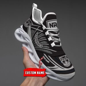 New Zealand Warriors Custom Name NRL Max Soul Shoes