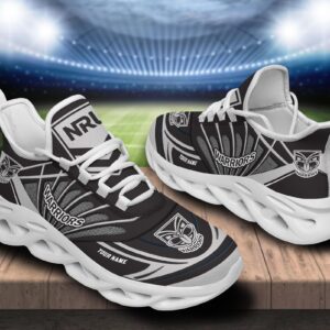 New Zealand Warriors Custom Name NRL Max Soul Shoes