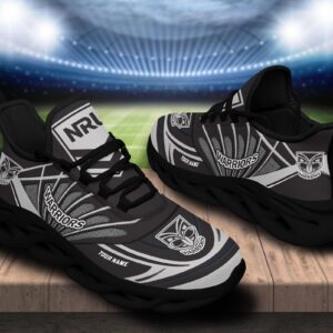 New Zealand Warriors Custom Name NRL Max Soul Shoes