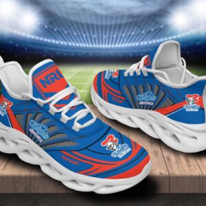 Newcastle Knights Custom Name NRL Max Soul Shoes