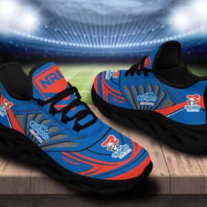 Newcastle Knights Custom Name NRL Max Soul Shoes