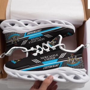 Newcastle United FC Custom Name Max Soul Shoes