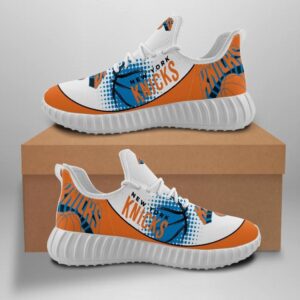 Newyork Knicks New Basketball Custom Shoes Sport Sneakers Newyork Knicks Yeezy Boost Yeezy Shoes