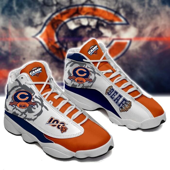 Nfl Chicago Bears Air Jordan 13 Sneaker Shoes