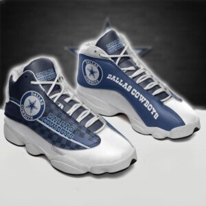 Nfl Dallas Cowboys Football Team Form Air Jordan 13 Sneaker Shoes