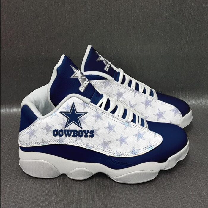 Nfl Dallas Cowboys Team Air Jordan 13 Sneaker Shoes