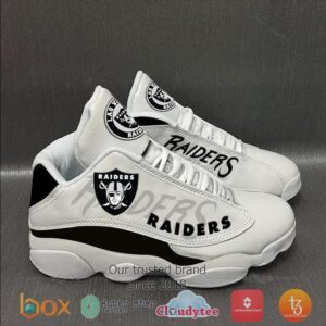 Nfl Las Vegas Raiders Air Jordan 13 Sneakers Shoes