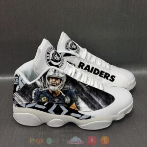 Nfl Las Vegas Raiders Quarterback Air Jordan 13 Shoes